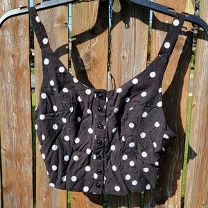 Charlotte Russe Cropped Tank